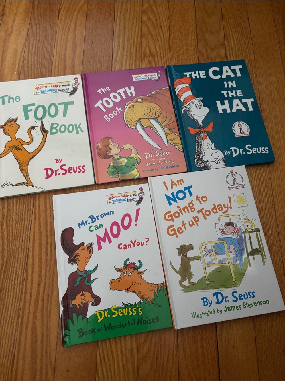 Dr. Seuss Five-Book Beginner Set Classic Kids Books